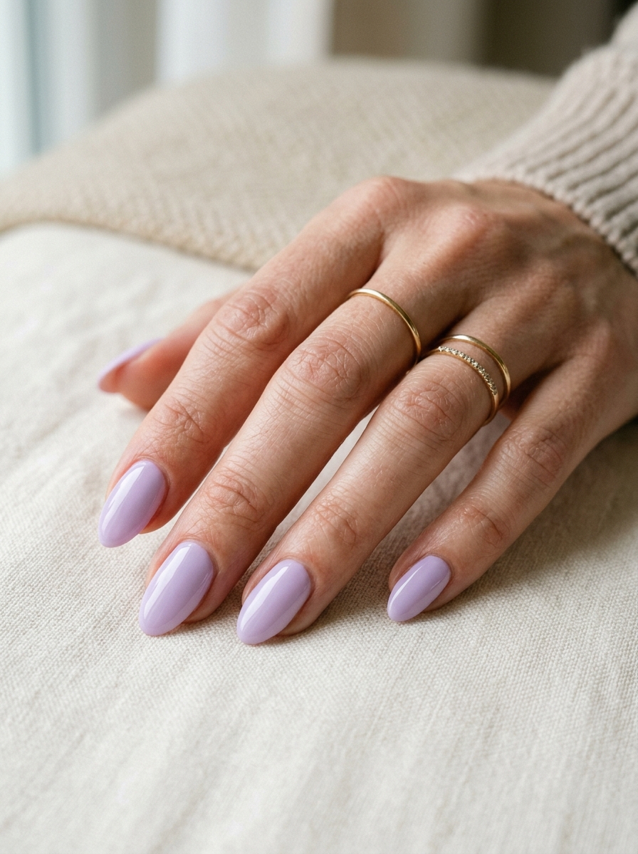 Lavender Mandelform Nägel als Mandelform Nägel Inspiration 2026